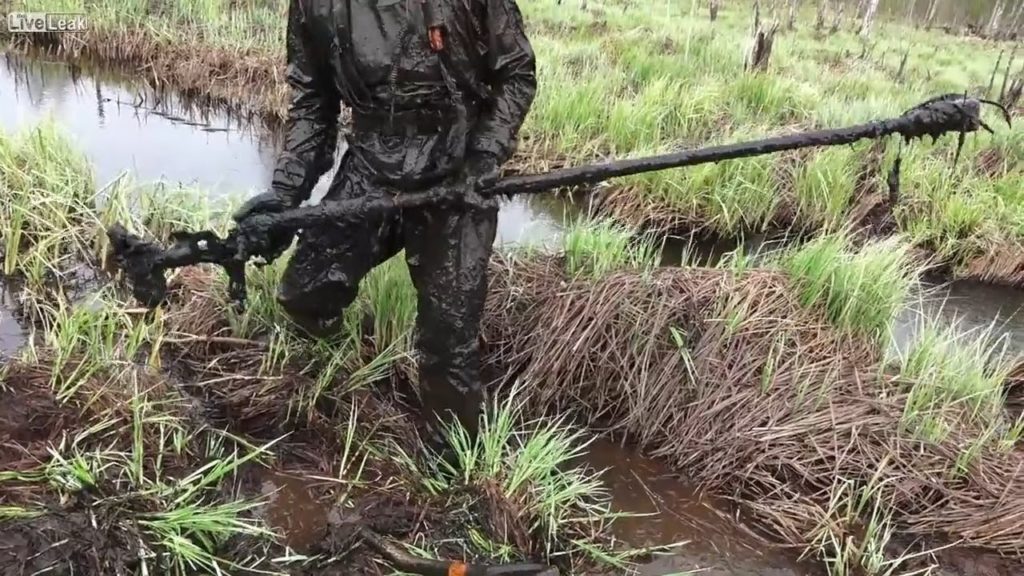 Watch : As Warehouse of WW2 Weapons are Found in a Swamp! ( Video )