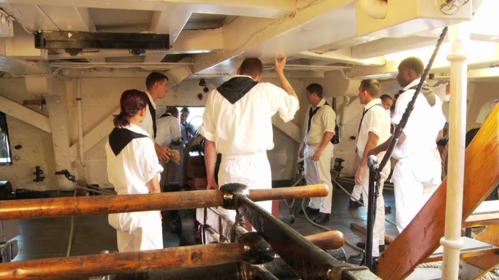 Watch Gun Drill aboard USS Constitution ( Video )