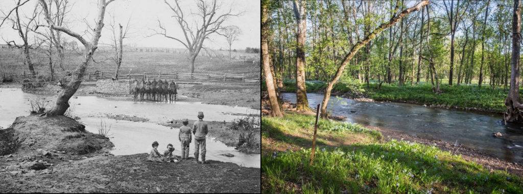 The American Civil War : Then and Now