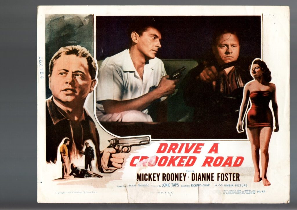 Classic Old Movie : Drive A Crooked Road 1954