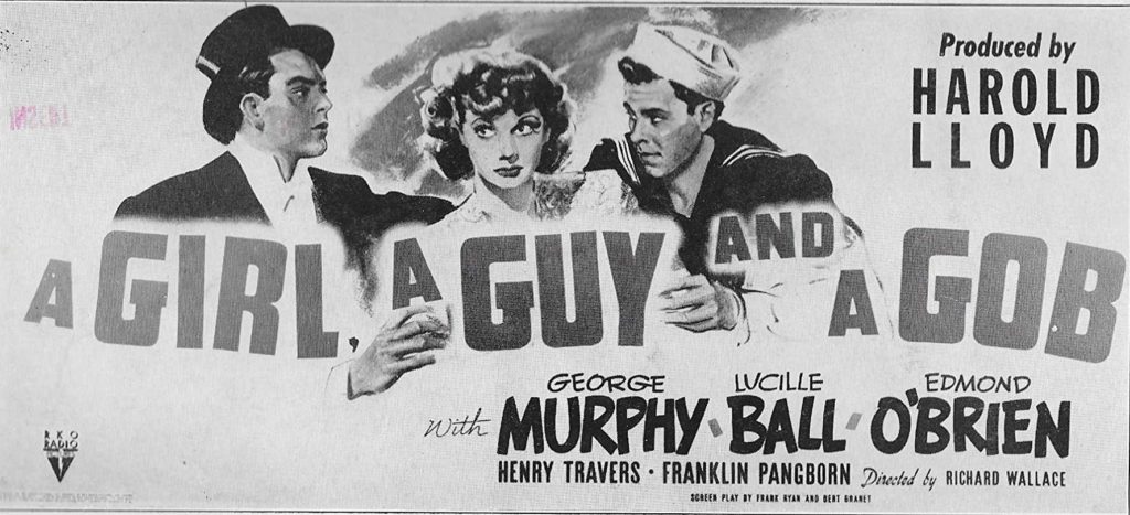 Classic Old Movie : A Girl, A Guy, And A Gob 1941