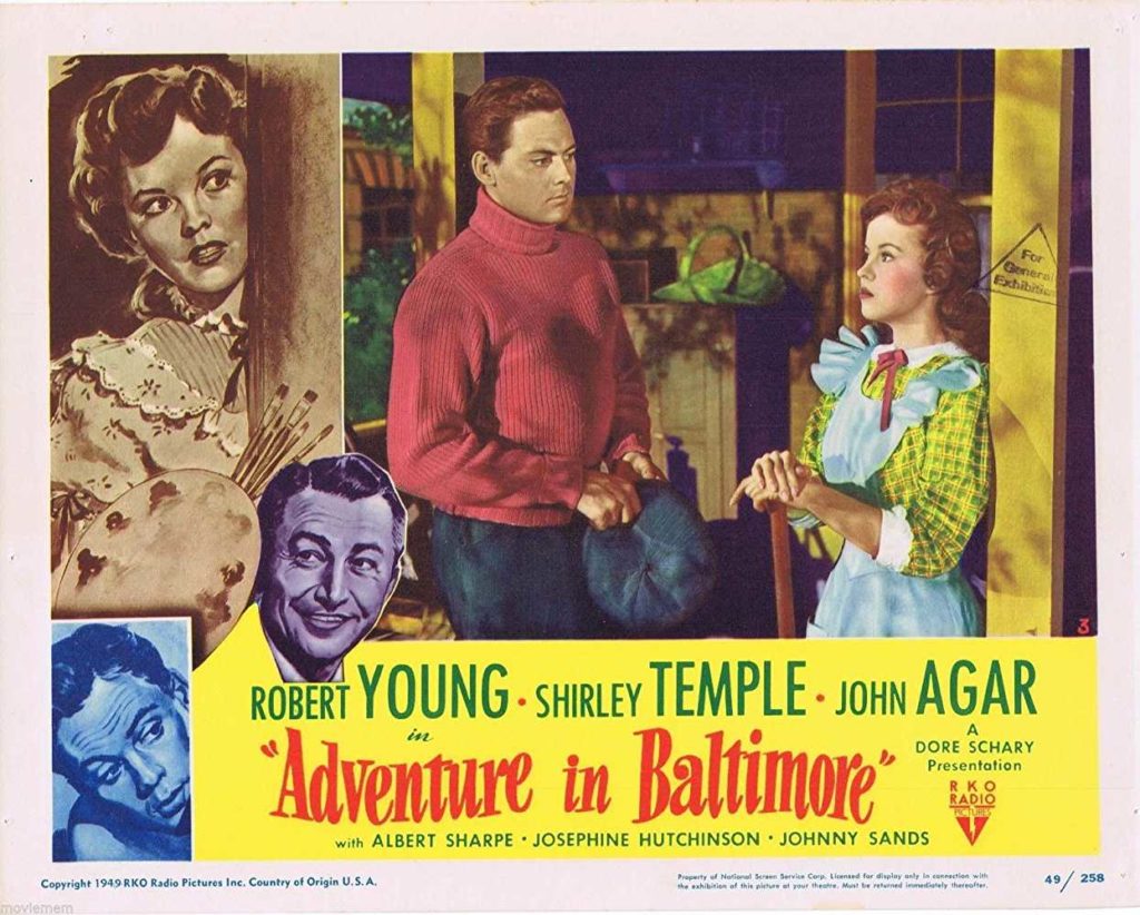 Classic Old Movie : Adventure In Baltimore 1949