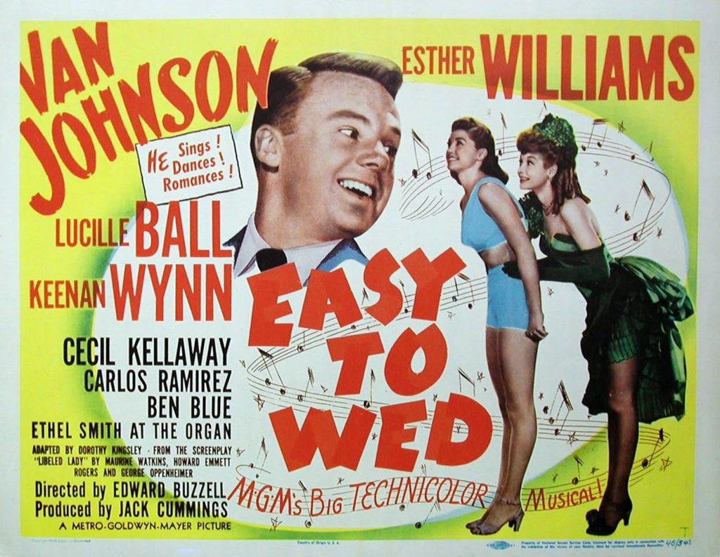 Classic Old Movie : Easy To Wed 1946